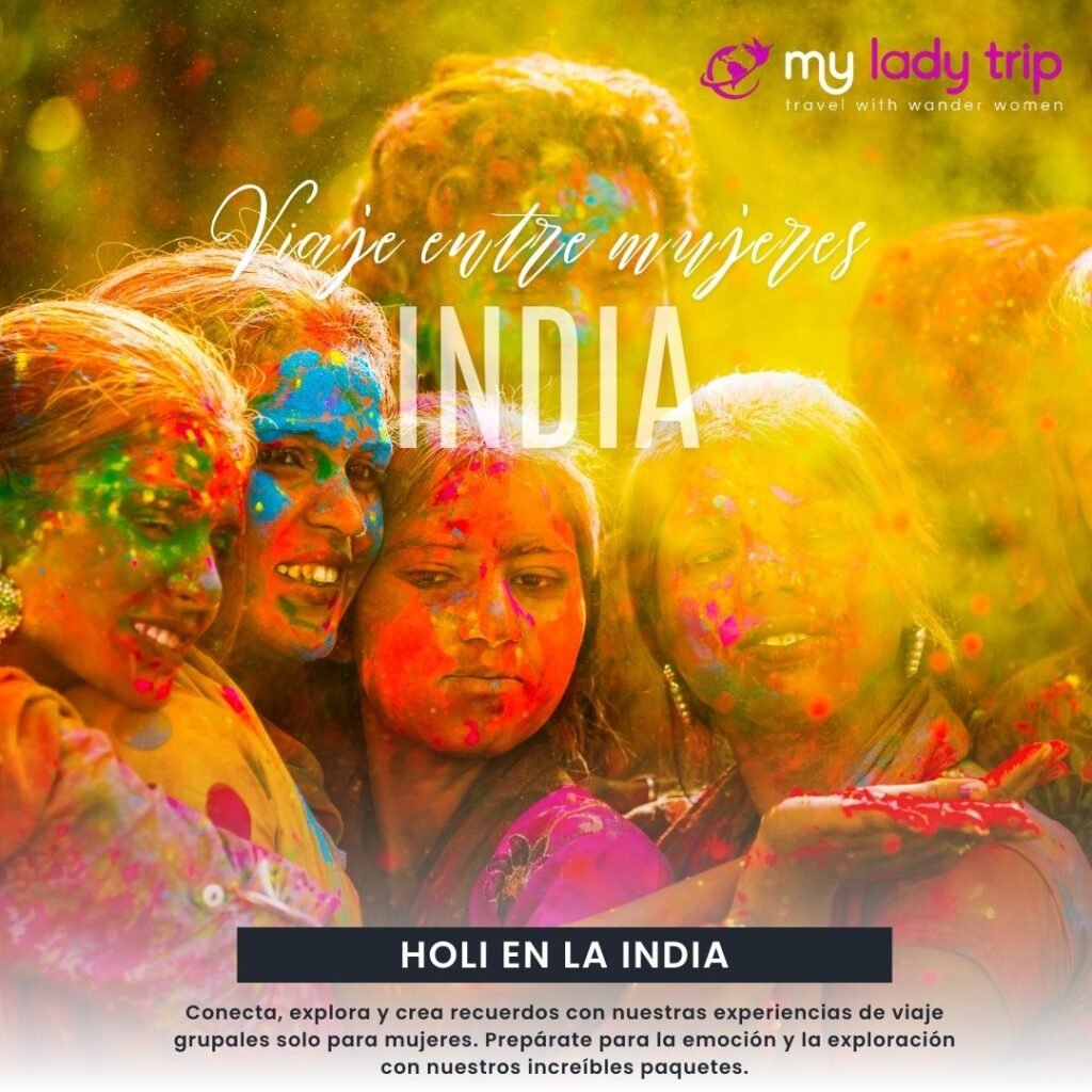 Viaje grupal a la India para celebrar Holi