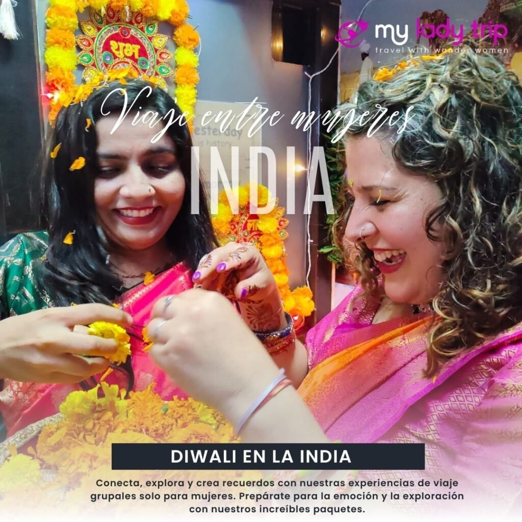 Viaje para mujeres a la India para celebrar Diwali