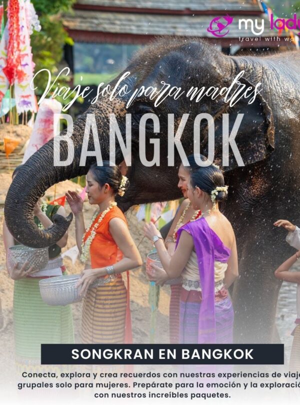 Bangkok Songkran Vaje para madres